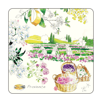 Набор из 4 подставок под бокалы