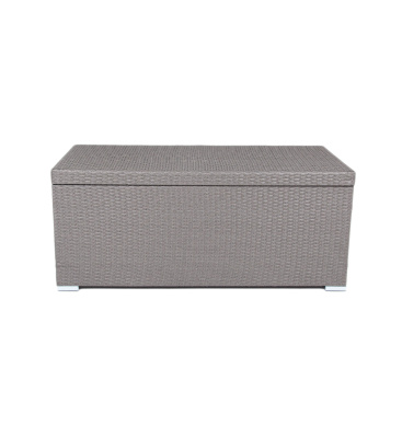 "Порту" сундук водонепроницаемый из искусственного ротанга, цвет графит