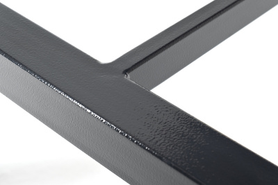 "Рио" стол барный из HPL 140х70см, H110, цвет столешницы "серый гранит"